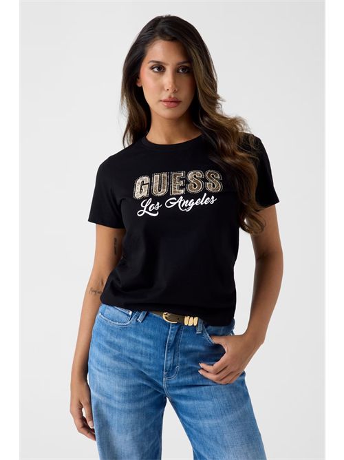 T-shirt con logo stampato